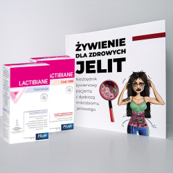 Zestaw L. Tolerancja + L. CND 10M + Książka "Żywienie dla zdrowych jelit" - RABAT 15% na produkty Pileje
